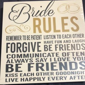 Bride and Groom Decorations